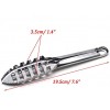 Antrader 430 Stainless Steel Sawtooth Fish Scales Remover Fast Fish Scales Scraper Silver
