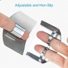 Finger Guards for Cutting Finger Cots Knife Cutting Protector and Thumb Guard Peelers for Nuts Kitchen Tool Avoid Hurting When Slicing and Chopping Single Finger