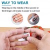 Kimihome Finger Guard Chopping,2PCS Stainless Steel Finger Guard,Kitchen Tool for Protecting Your Fingers from Slicing Chopping and Other Knife Cutting Hurts