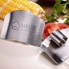 SLXDEX 4 Pcs Stainless Steel Finger Guard Cutting Knife Cutting Protector Cutting aid Kitchen Tool Kitchen Finger Hand Guard Avoid Knife Hurting Slicing Chopping