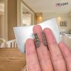 Stainless Steel Finger Guard For Cutting Safe Hands Knife Finger Protector Kitchen Tool for Food Chopping Cutting Dicing and Slicing Vegetable or Meat Finger Shield Kitchen Safe Chop Tool 2 Packs
