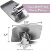Stainless Steel Finger Guards 4 Pieces of Kitchen Finger Protectors Knife Guards for Cutting Dicing and Slicing Kitchen Tool Thumb Guards for Chopping