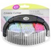 Tablecraft H6610 Crinkle Cutter Single Blade with Plastic Handle Small Black