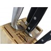 15 Slot Kitchen Knife Holder- Acacia Wood Universal Knife Block Wooden Knife Holder for Kitchen Counter Knife Block Universal by Coninx
