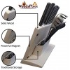 KnifeMaster Magnetic Knife Block | Multifunctional Knife Stand with Knife Sharpener | Detachable Cutting Board | Utensil Holder | Durable and Sturdy Magnetic Knife Holder