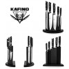 Magnetic Knife Block Holder Universal Knife Wood Block Without Knives Knife Organizer Block Cutlery Display Stand Knife holder for kitchen counter Kitchen Organizer Space for 5 knives