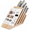 Ozeri Magnetic Knife Block and Tablet Holder Beech