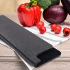 5-Piece Universal Knife Edge Guards 2x6.5” and 3x8.5 with Plush are More Durable BPA-Free Gentle on Your Blades and Long-Lasting. Chef Knife Covers Are Abrasion Resistant!