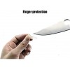 Acxico 20Pcs Blade Knife Tip Protector Cover Plastic Accessories Knife Tip Edge And Point Anti-scratch Protection