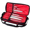 KITCHEN KNIFE BAG |DOUBLE ZIP 21 POCKETS| FOR CHEFS AND STUDENTS|