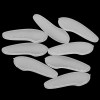 Magic&shell Knife Tip Protector 100PCS Transparent Plastic Knife Blade Tip Sleeves Knife Tip Guard Knife Tip Covers