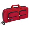 Messermeister 18-Pocket Heavy Duty Meister Chef Knife Bag Luggage Grade and Water Resistant Red