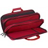 Messermeister 18-Pocket Heavy Duty Meister Chef Knife Bag Luggage Grade and Water Resistant Red