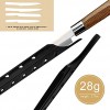 XYJ Knife Sheaths for 8’’ 9’’ 10’’ Slicing Bread Knife Sashimi Salmon Knife Cover Blade Protector BPA Free Sushi Knife Case Edge Guards 2 Pcs Set