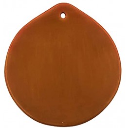 Comal for Tortillas 10 Cayana Grill Griddle Pan Natural Clay Color 100% Handcraft Organic Tableware Enhance Food Flavor and Take Care of Our Planet