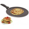 DBY Non-Stick Roti Pan Chapati Tawa Concave Nonstick Tava Griddle Crepe Pan Frying Skillet Pan for Omelette Dosa Paratha Roti Chapati Concave Griddle Tava Aluminum Chapati Pan 275 MM,Multicolor