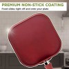 Ecolution Non-Stick Griddle Pan Dishwasher Safe Silicone Handle Specialty Cookware for Family Griddle-11 Inch Crimson Sunset
