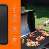 Flat Top Griddle for Stovetop Non-Stick Griddle Grill Pan Stove Top Grille,Aluminum Material Dishwasher Safe 14.96 x 8.66 Works with Power XL CUSIMAX and Techwood Smokeless Grills