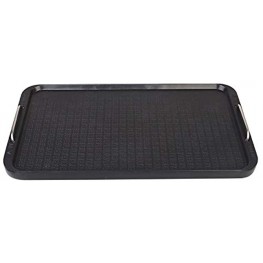 Flat Top Griddle for Stovetop Non-Stick Griddle Grill Pan Stove Top Grille,Aluminum Material Dishwasher Safe 14.96" x 8.66" Works with Power XL CUSIMAX and Techwood Smokeless Grills