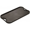 Lodge Pre-Seasoned Cast Iron Reversible Grill Griddle With Handles 20 Inch x 10.5 Inch One tray