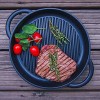 The Whatever Pan XL with Glass Lid | Jean Patrique's griddle pan in a great new larger size | Even more searing sizzling and grilling!