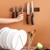 16” Walnut Ultra Strong Magnetic Knife Holder For Wall Uses Extra Strength Neodymium Earth Magnets Multi-Use Magnetic Strip Rack Mounting Hardware & Instructions Included