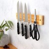 Better Houseware 2404 12 Bamboo Magnetic Knife and Utensil Holder Bar