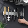 Magnetic Knife Holder for Wall Enkrio 12 Inch Heavy-Duty SUS304 Stainless Steel Magnetic Knife Strip Kitchen Adhesive Knife Magnetic Strip No Drilling