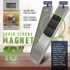 Premium 10 Inch Small Size Stainless Steel Magnetic Knife Holder – Professional Magnetic Knife Strip Space-Saving Knife Rack Knife Bar With Powerful Magnetic Pull Force Upgraded Version