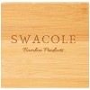 Swacole Magnetic Knife Holder with High Powered Magnet Bamboo Magnetic Knife Holder & Organizer