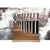 Uniharpa 16x 12 Inches Double Side Magnetic Knife Block Holder Rack Magnetic Stands with Strong Enhanced Magnet & Anti Slip Feetfor Safe.XL