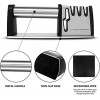 Knife Sharpener 4 in 1 Kitchen Blade and Scissor Sharpening Tool Professional Chef's Kitchen Knife Accessories Silver