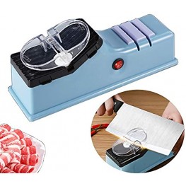 Knife Sharpener Electric Multifunctional Sharpening Kit 4-in-1 for Straight Knives and Scissors with Protective Cover 110V Electric version