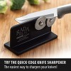 Rada Cutlery Quick Edge Knife Sharpener – Stainless Steel Wheels Made in the USA