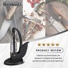 Warthog V-Sharp Curve 325 Grit Diamond Rods 25 Degree Angle Knife Sharpeners Kitchen Tools Professional Knife Sharpener System Easy to Use Ultra Compact No Adjustments