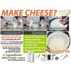 5 pcs Cheesemaking Kit Punched Сheese Mold Press Strainer cheese Basic Cheese Mold 0.75 liters set of 5 pieces