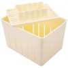 ASO Plastic Tofu Press Mould DIY Homemade Tofu Maker Pressing Mold Kit + Cheese Cloth Kitchen Tool tofu mold