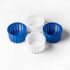 Cheese making Cheese molds Goat cheese Cheesemaking Rennet cheesemaking Feta Cheese molds Milk Cheese press Cheese rennet Hard cheese Molde para queso | 4 pcs 0.6L 1.33lbs White+Blue Original HOZPROM