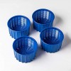 Cheese making Cheese molds Goat cheese Cheesemaking Rennet cheesemaking Feta Cheese molds Milk Cheese press Cheese rennet Hard cheese Molde para queso | 4 pcs 0.6L 1.33lbs Blue Original HOZPROM