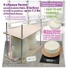 Cheese Press for Cheese Making 16 in Cheesemaking Kit with Cheese Press and 4 Cheese Molds 1.2 L Сheese Press for Home Cheese Making Metal Guides 13 in Pressure up to 50 Pounds