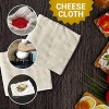 EDENAIR Cheese Cloth Grade 90,9 Square Feet,Unbleached Cotton Fabric Ultra Fine Muslin Cloth for Straining,Cooking,Dusting,Cheese making,Decoration-1 YARD 1 YARD