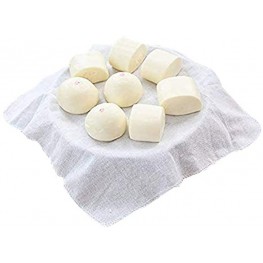 Lautechco 4Pcs Reusable Natural Pure Cotton Bamboo Steamer Baking Cloth Steamers Gauze Pad Steamer Mat Liners for Rice Dim Sum 32cm32cm 12.5 inch12.5 inchWhite