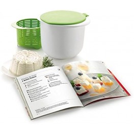 Lekue Cheese Maker Kit with Recipe Book White