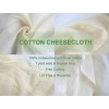 YJL Cheesecloth for Straining 54 Sq Feet 100% Cotton Grade 90 Unbleached Cheesecloth Fine Cheesecloth | 6 Yards Cheese cloths for Cooking | Straining | Canning | Steaming and Reusable Cheesecloth