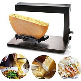 Li Bai Raclette Cheese Melter Commercial Electric Machine For Half Nacho Cheese Wheel Multi-Function Adjustable Angle Stainless Steel 650W Rapid Heating750A