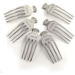 Norpro Stainless Steel Cheese Markers Set of 6 NOR-334