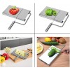 Endurance Stainless Steel Modern Cheese Slicer Stainless Steel Cheese Cutter,Wire Cheese Slicer for Cheese Butter Equipped with 5Replaceable Cheese Slicer Wires