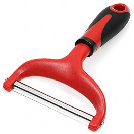 Estilo Slicer with Wire Cutter for Soft Semi-Hard Cheese Red