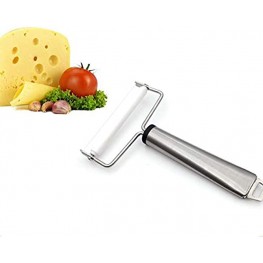 Stainless Steel Cheese Slicer ，Cheese Cutter，Cheese Scraper ，Multi-Function Butter Cheese Divider Butter Wire Scraper4.2“x7.08“