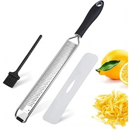 Cheese grater with handle rust-free stainless steel sharp blade Kitchen Grater for chocolate Fruit Vegetable Ginger Garlic can be dishwasher-cleaned